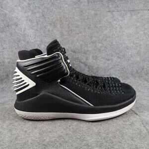 Uubaris Shoes Big Kid Youth 6 Basketball Trainers High Top Sneaker Black Lace Up